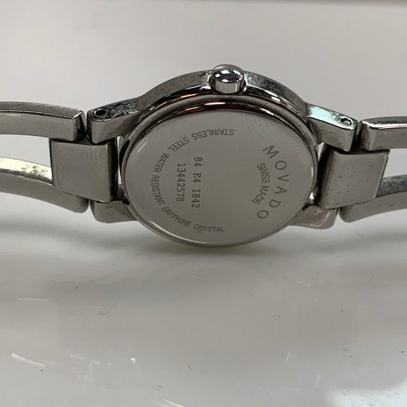 Movado Amorosa Steel and Diamond Ladies watch